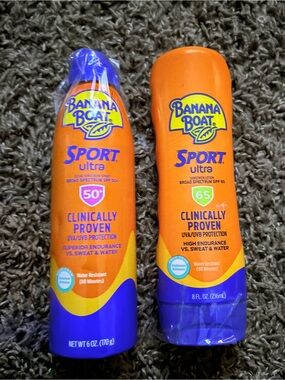 2 Banana Boat Sport Ultra Kids Sunscreen Lotion SPF 65 - Orange